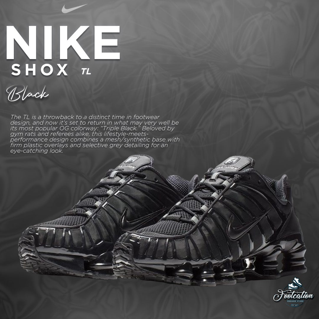 NIKE SHOX TL BLACK