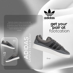 ADIDAS CAMPUS X BAD BUNNY GREY