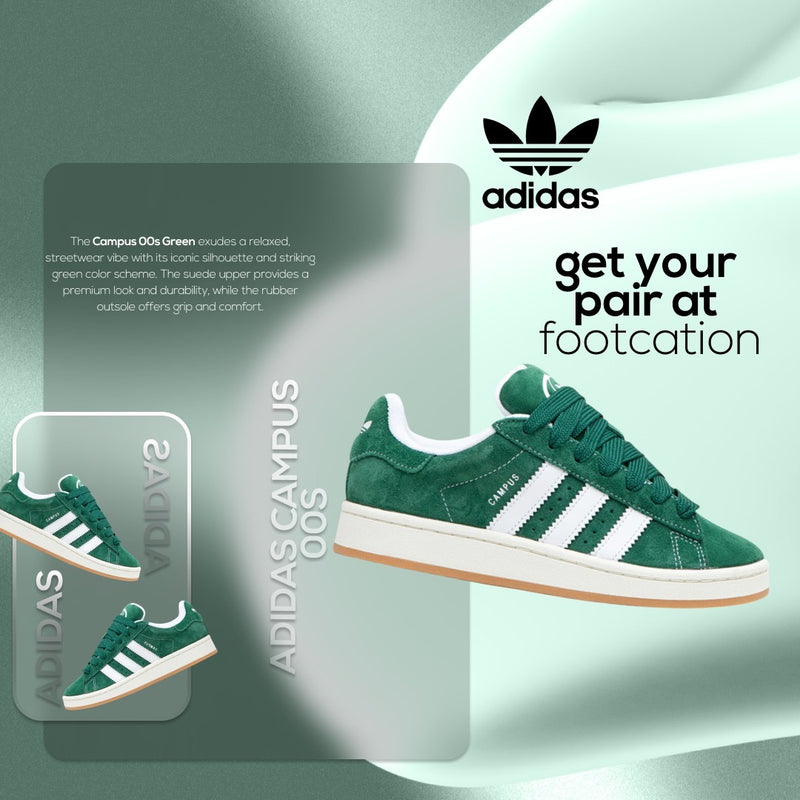 ADIDAS CAMPUS 00s “DARK GREEN”