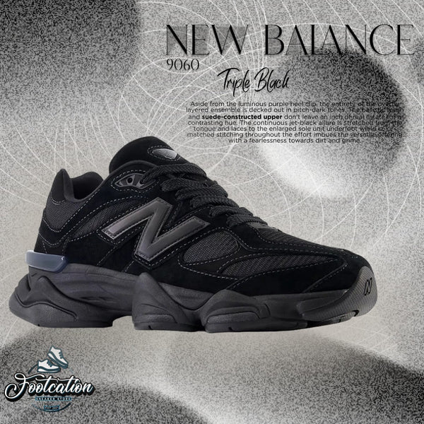 NEW BALANCE 9060 TRIPLE BLACK