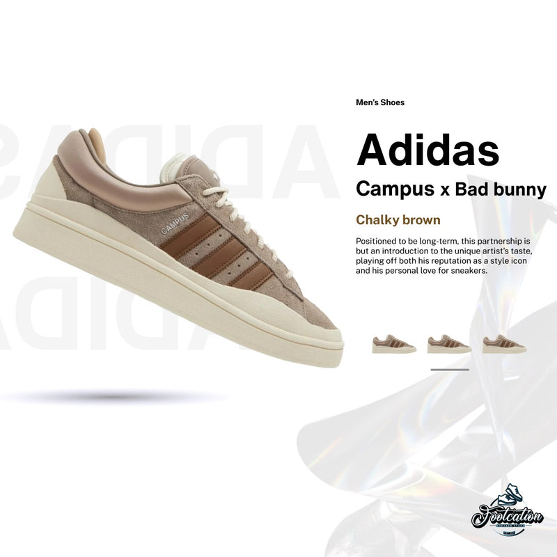 ADIDAS CAMPUS X BAD BUNNY CHALKY BROWN