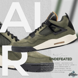 NIKE JORDAN 4 UNDEFEATED