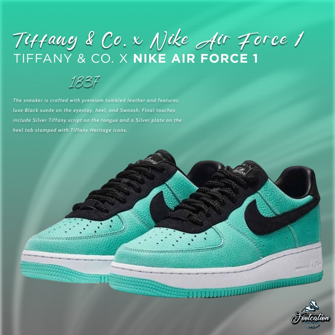 TIFFANY & CO. X NIKE AIR FORCE 1 1837