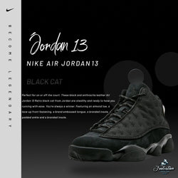 JORDAN 13 BLACK CAT