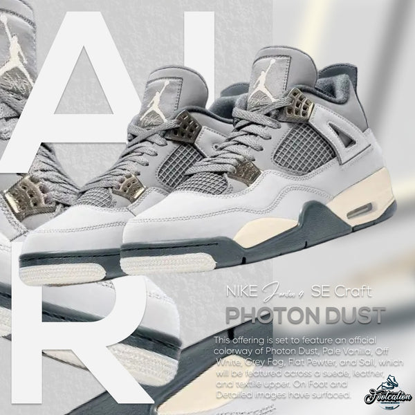 NIKE JORDAN 4 SE CRAFT PHOTON DUST