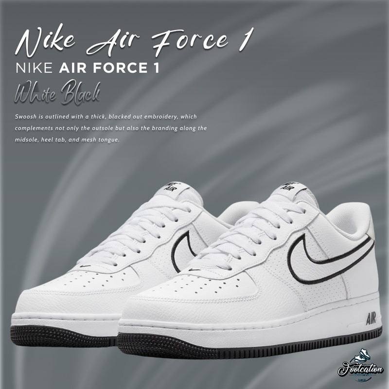 NIKE AIR FORCE 1 WHITE BLACK