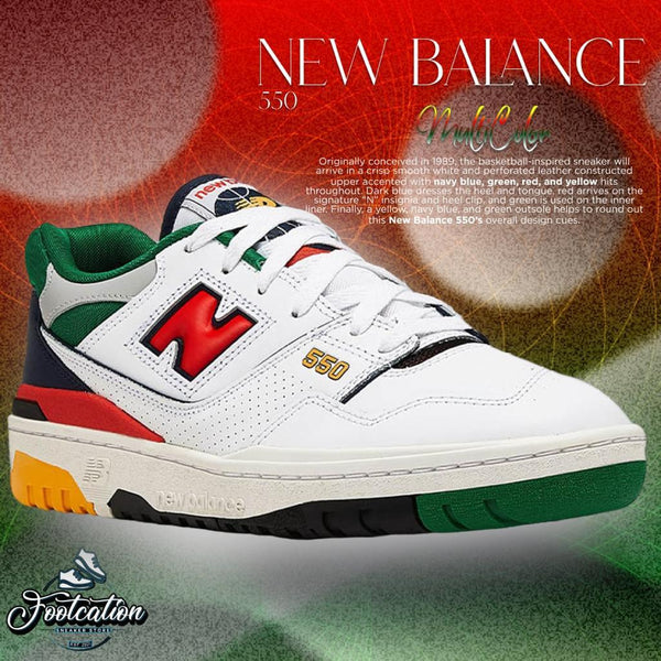 NEW BALANCE 550 MULTI COLOUR