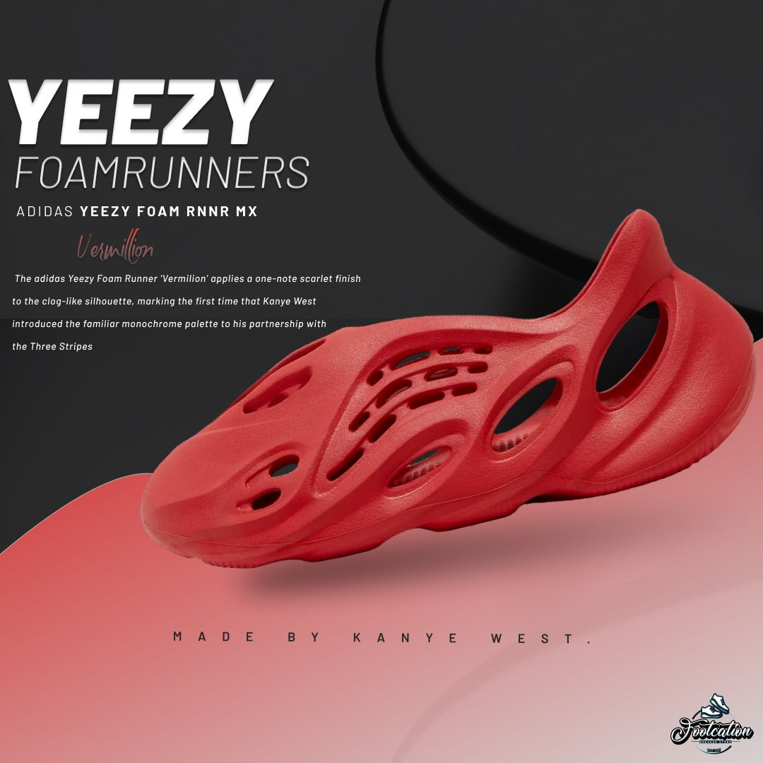 YEEZY FOAM RUNNNER VERMILLION