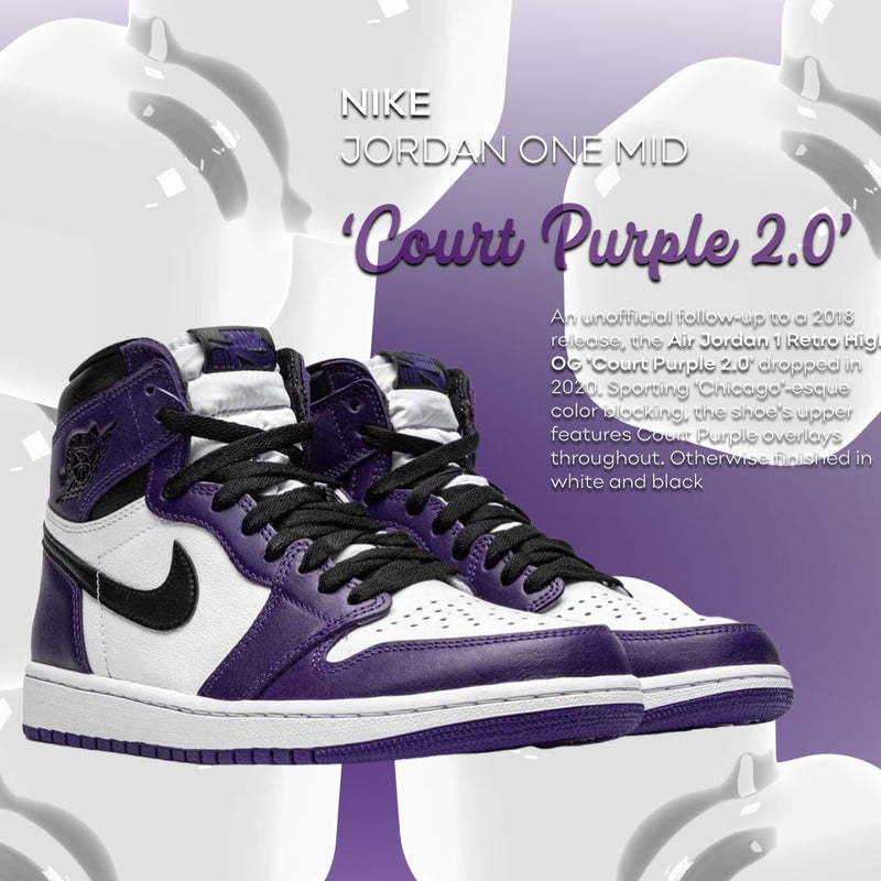 JORDAN 1 MID COURT PURPLE 2.0