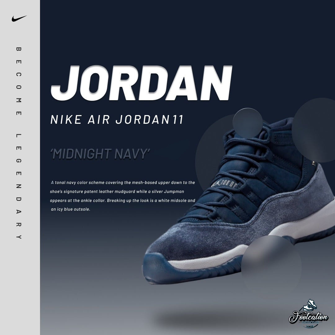 JORDAN 11 MIDNIGHT NAVY