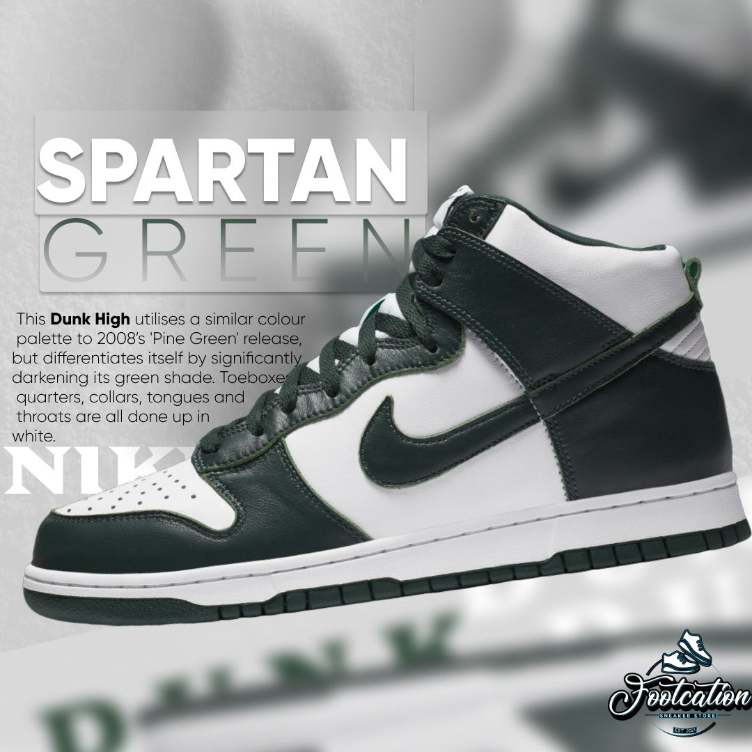 NIKE DUNK HIGH SPARTAN GREEN