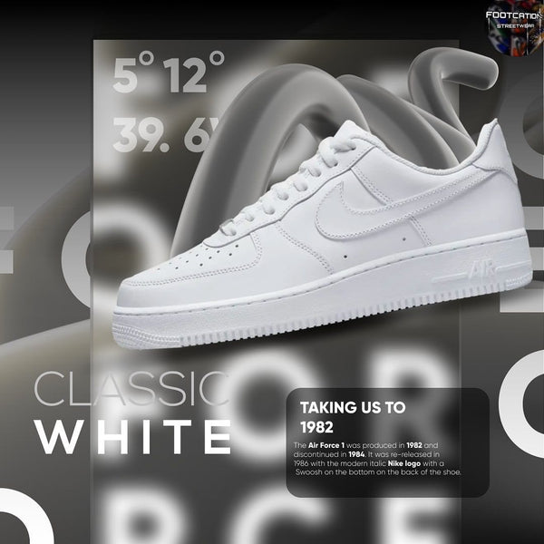 AIR FORCE 1 CLASSIC WHITE