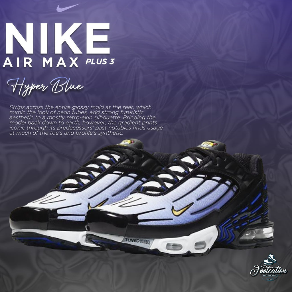 Nike air max plus 3 best sale hyper blue