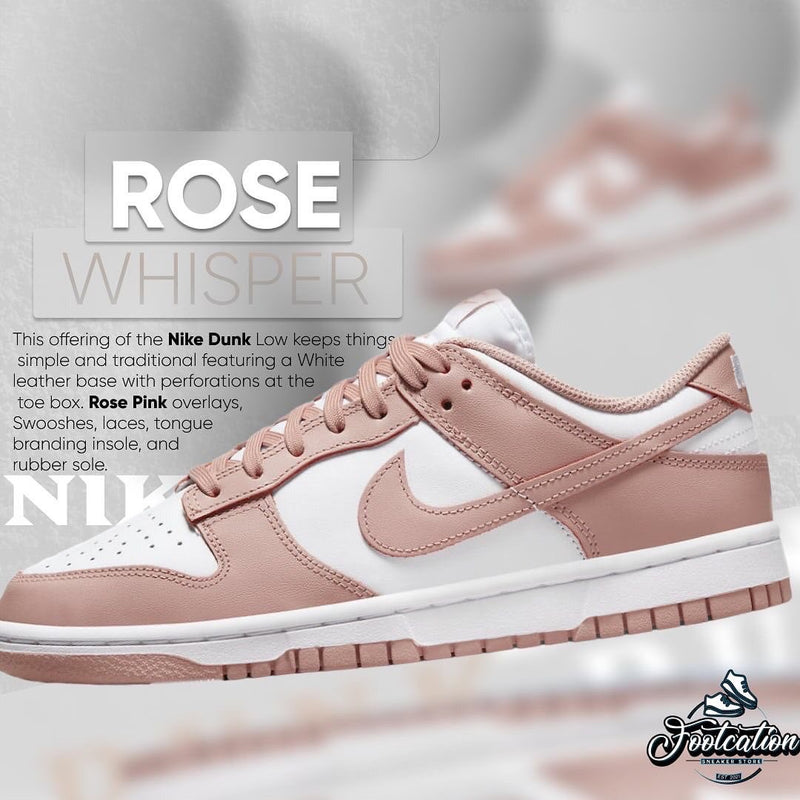 Nike dunks 2024 rose gold