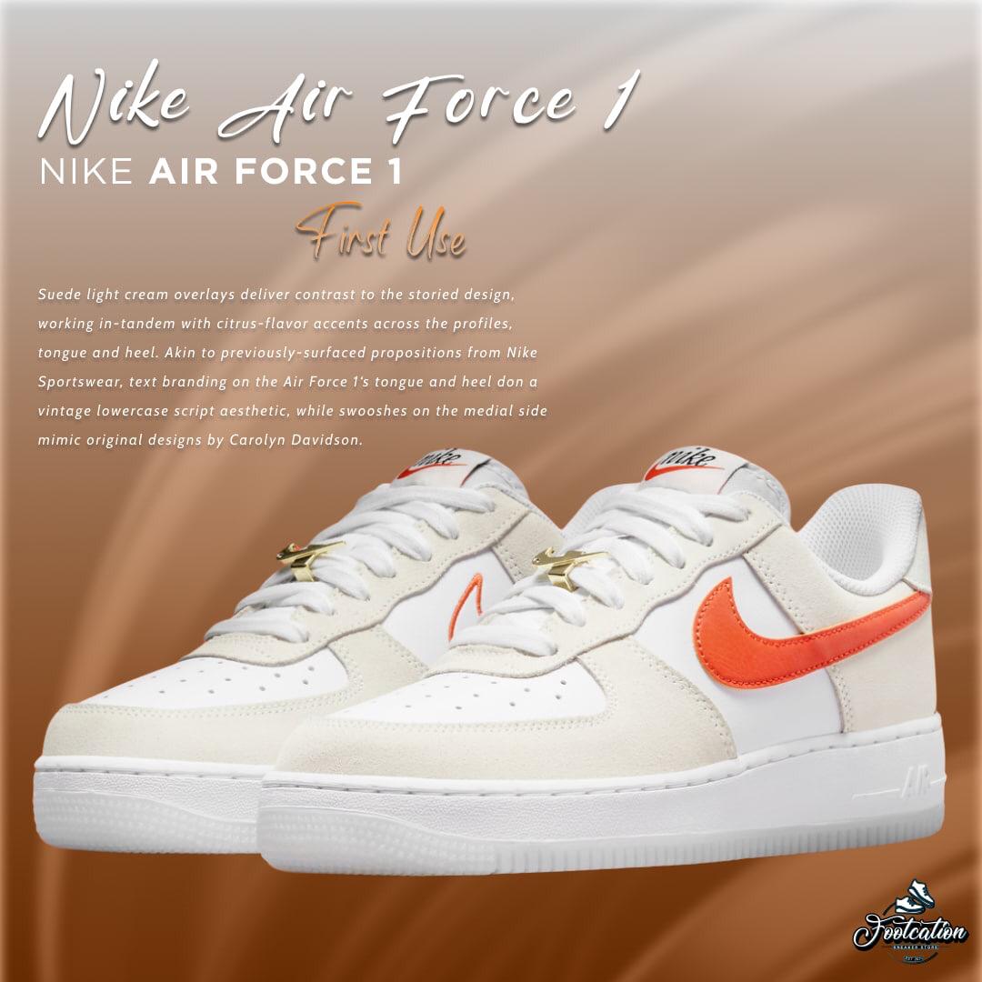 NIKE AIE FORCE 1 FIRST USE