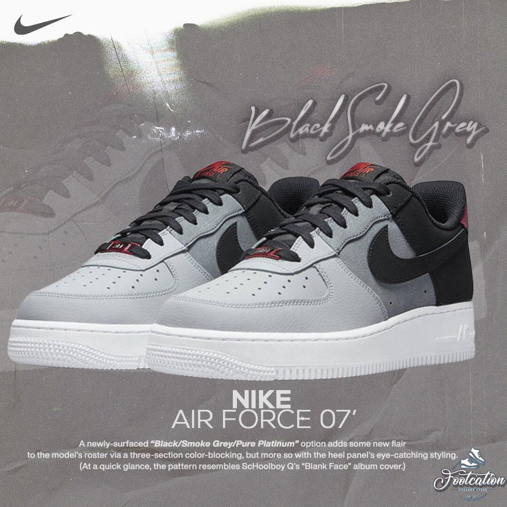 Nike Air Force 1 '07 LV8 Black Smoke Grey