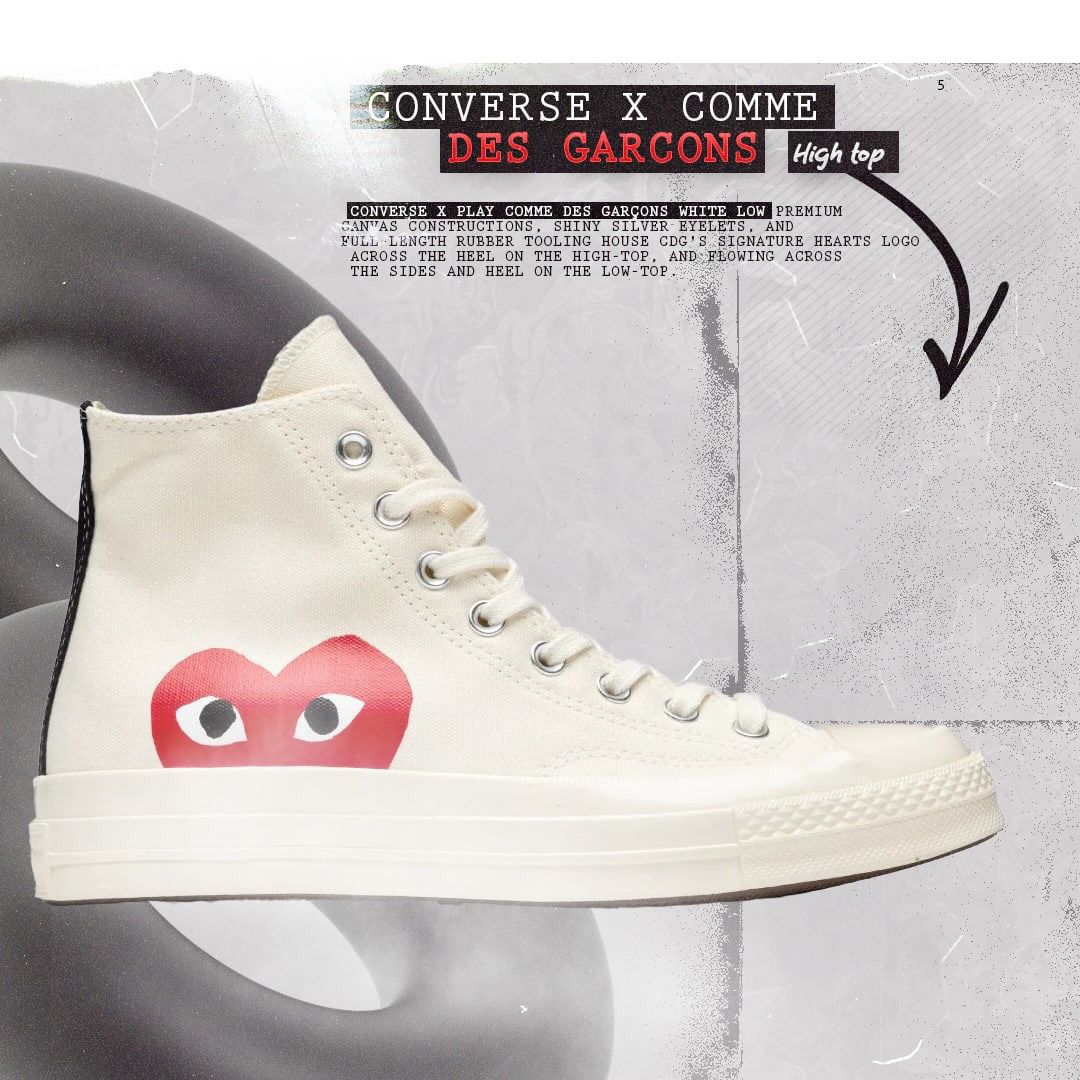 CONVERSE X COMME DES GARÇONS HIGH TOP