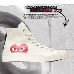 CONVERSE X COMME DES GARÇONS HIGH TOP