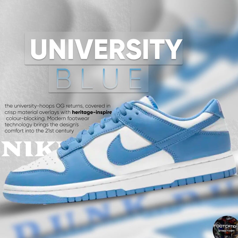 NIKE DUNK LOW UNIVERSITY BLUE