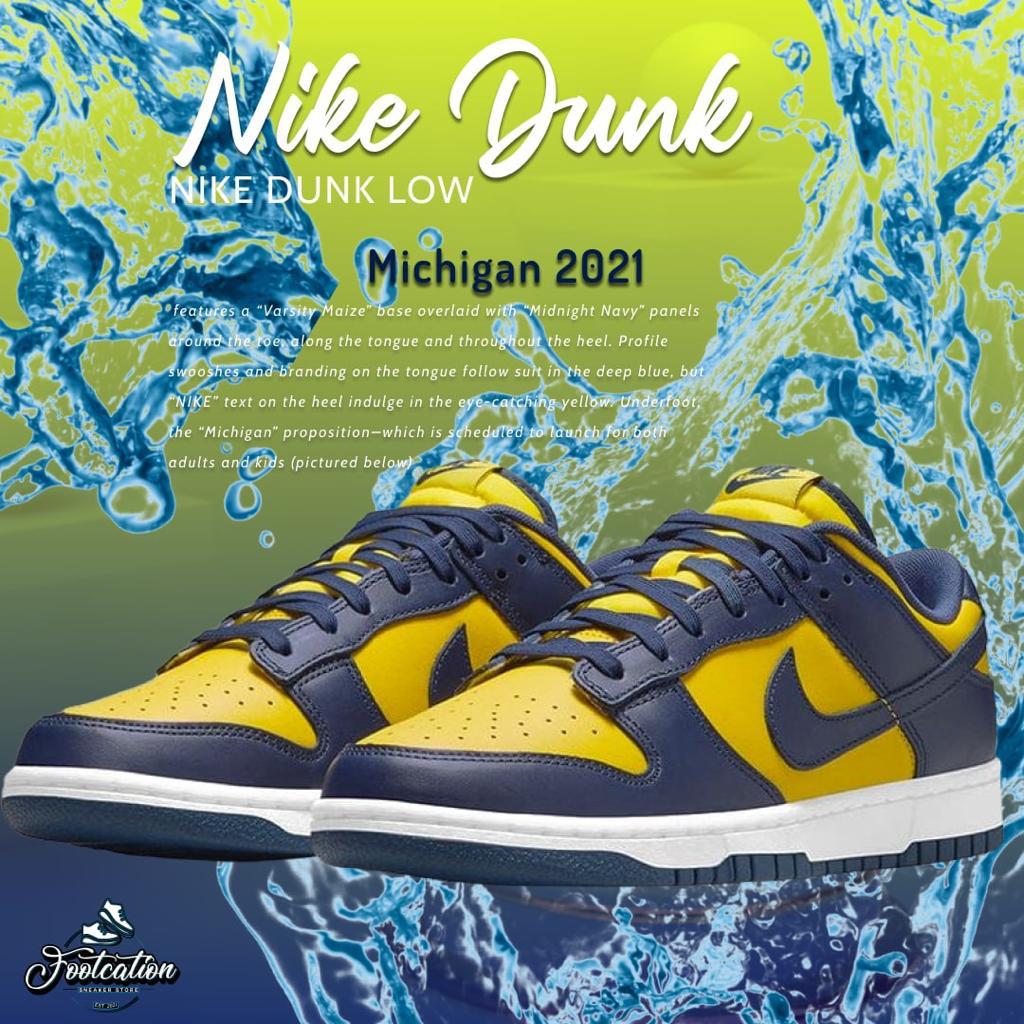 NIKE DUNK LOW MICHIGAN 2021