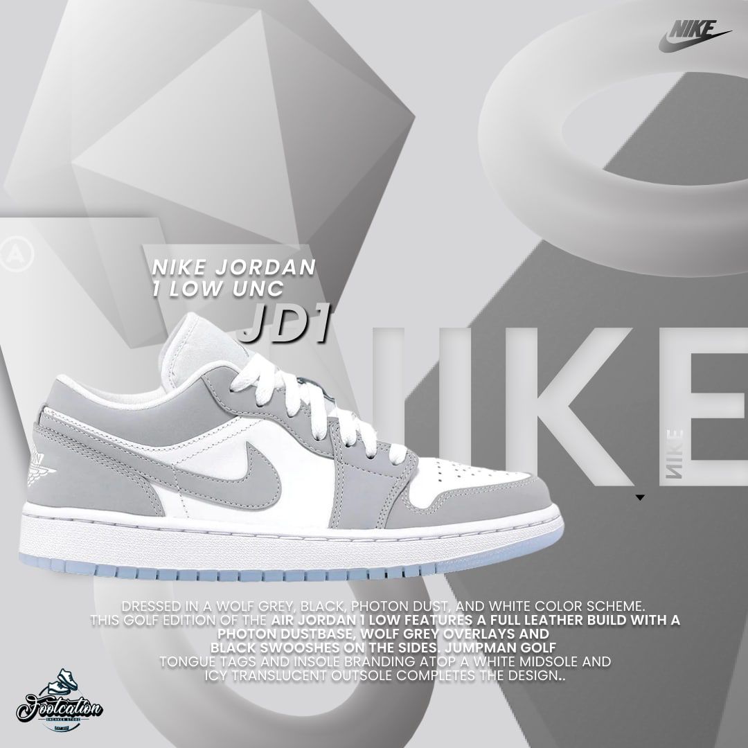 JORDAN 1 WOLF GREY