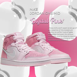 NIKE JORDAN 1 DIGITAL PINK