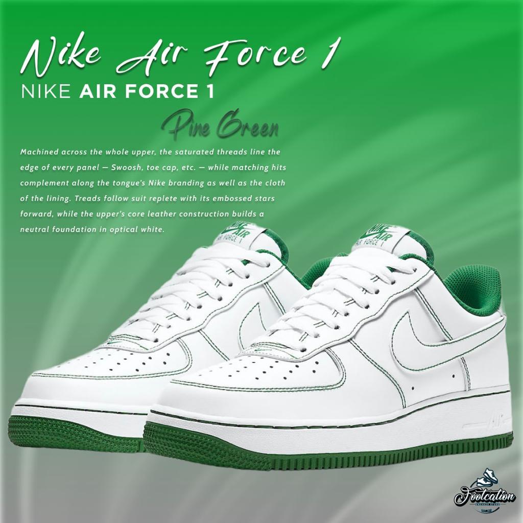 NIKE AIR FORCE 1 PINE GREEN