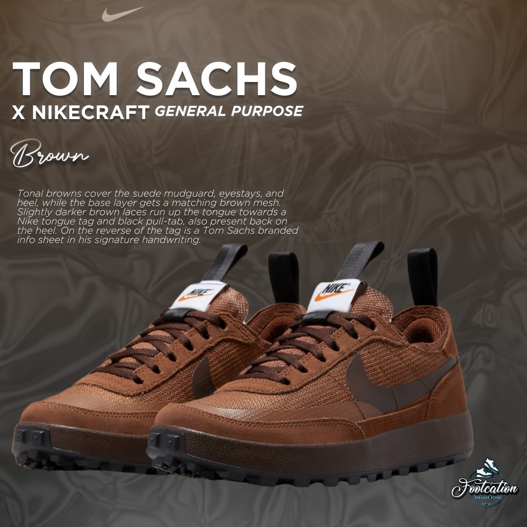 TOM SACHS X NIKECRAFT BROWN