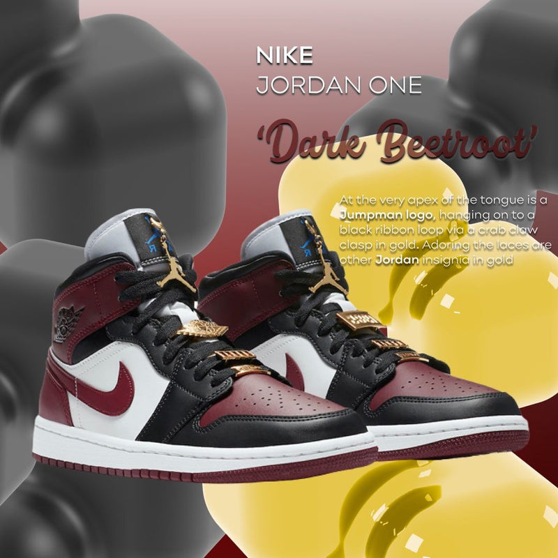 AIR JORDAN 1 DARK BEETROOT