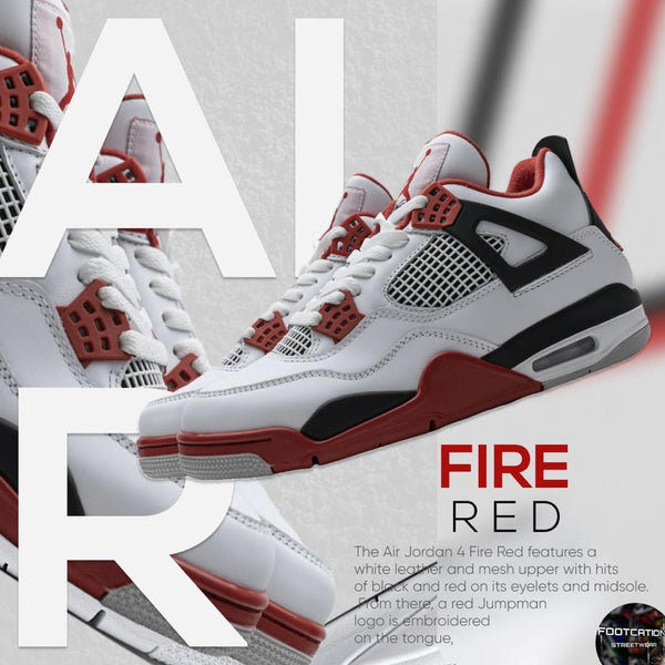 AIR JORDAN 4 FIRE RED