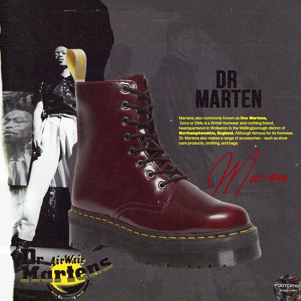 DR MARTEN MAROON