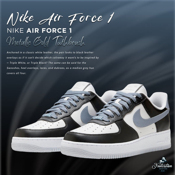 NIKE AIR FORCE 1 METALLIC GOLD TOOTHBRUSH – footcationn